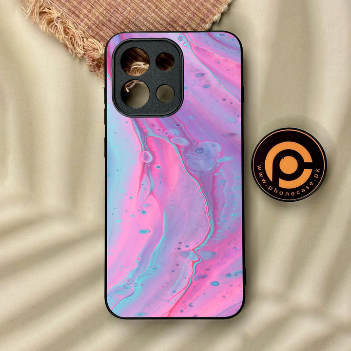 OnePlus 13T - Pink Marble 2.0 Design 1 - Premium Metal Printed Soft Bumper Shock Proof Case