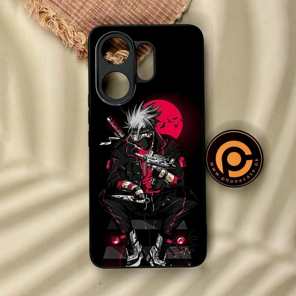 Vivo V60 - Anime Series Design 9 - Premium Metal Printed Soft Bumper Shock Proof Case