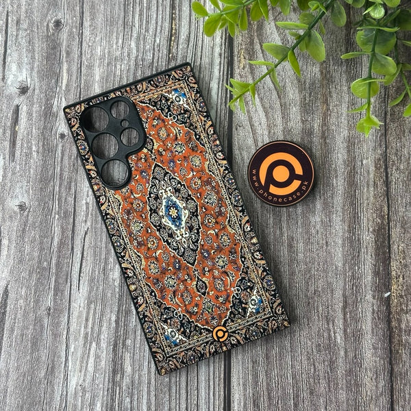 Samsung Galaxy S22 Ultra - Persian Rugs Design - Premium Metal  Printed soft Bumper shock Proof Case CS-42122
