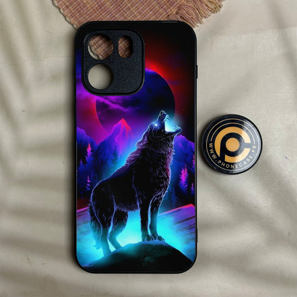 Oneplus Nord 6 - Wolf Design 2 - Premium Metal Printed Soft Bumper Shock Proof Case