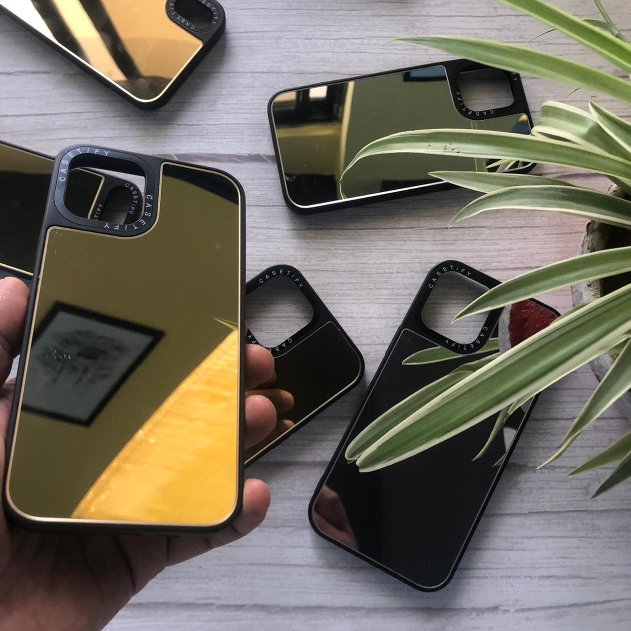 iPhone X/XS Casetify Mirror Bumper Case