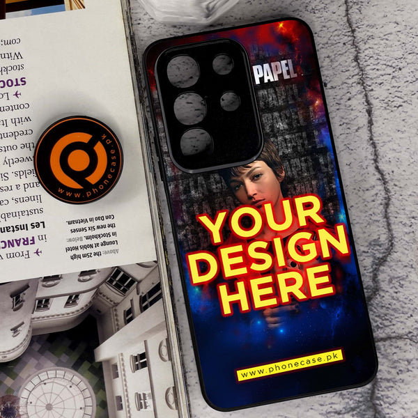 Vivo Y29 4G - Customize your own - Premium Metal Printed soft Bumper shock Proof Case