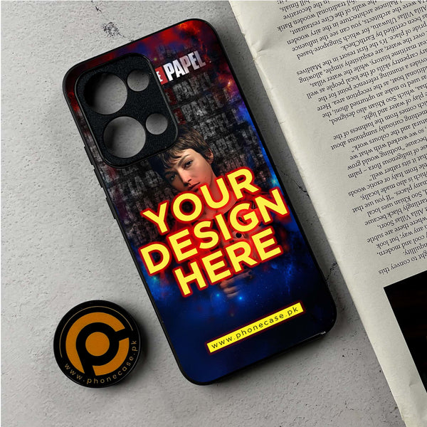 Oppo Reno 13 - Customize your own - Premium Metal Printed Soft Bumper Shockproof Case