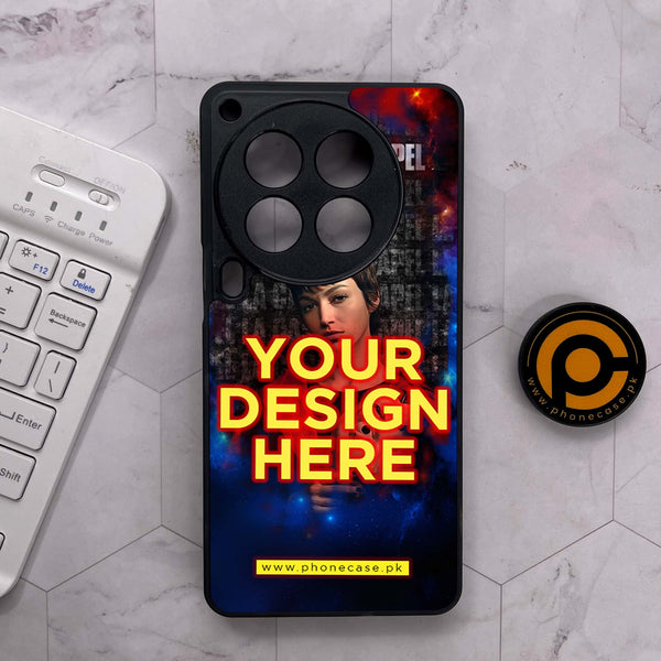 Tecno Camon 30 Premier - Customize your own - Premium Metal Printed soft Bumper shock Proof Case