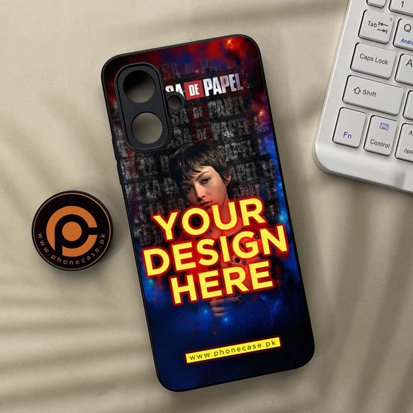 Tecno Pop 10 - Customize your own - Premium Metal Printed soft Bumper shock Proof Case