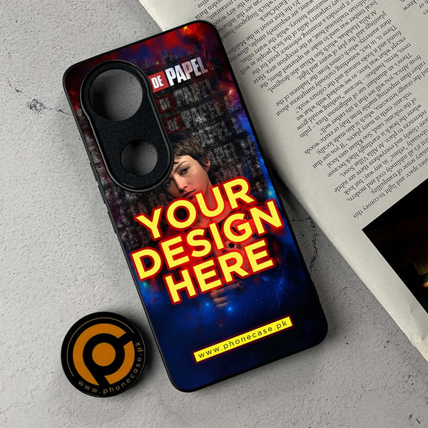 Vivo V50 - Customize your own - Premium Metal Printed Soft Bumper Shockproof Case