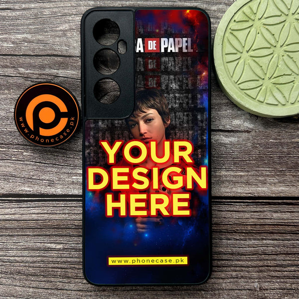Realme C65 - Customize your own - Premium Metal Printed soft Bumper shock Proof Case