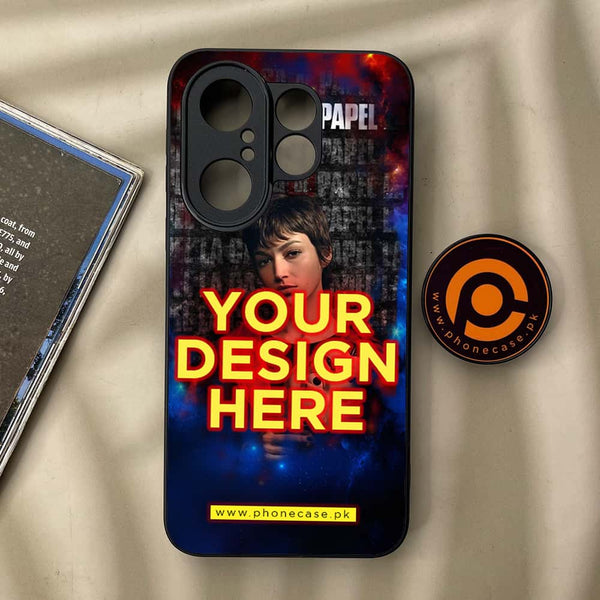 Vivo X200 FE - Customize your own - Premium Metal Printed soft Bumper shock Proof Case