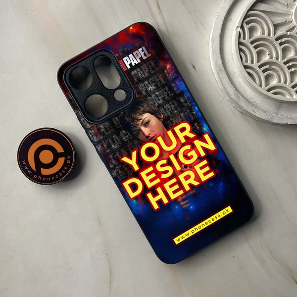 Oppo Reno 14 5G - Customize your own - Premium Metal Printed soft Bumper shock Proof Case