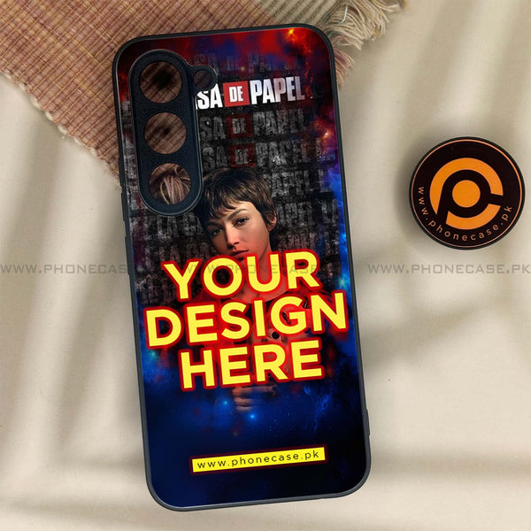 Tecno Spark 40 Pro - Customize your own - Premium Metal Printed soft Bumper shock Proof Case