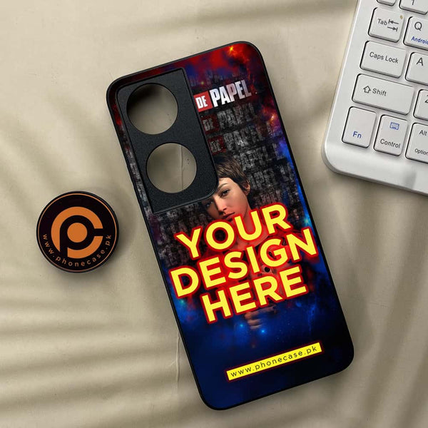 Honor x7b - Customize your own - Premium Metal Printed soft Bumper shock Proof Case