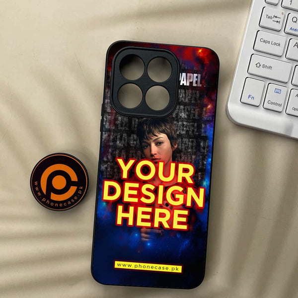 Honor X6c - Customize your own - Premium Metal Printed soft Bumper shock Proof Case