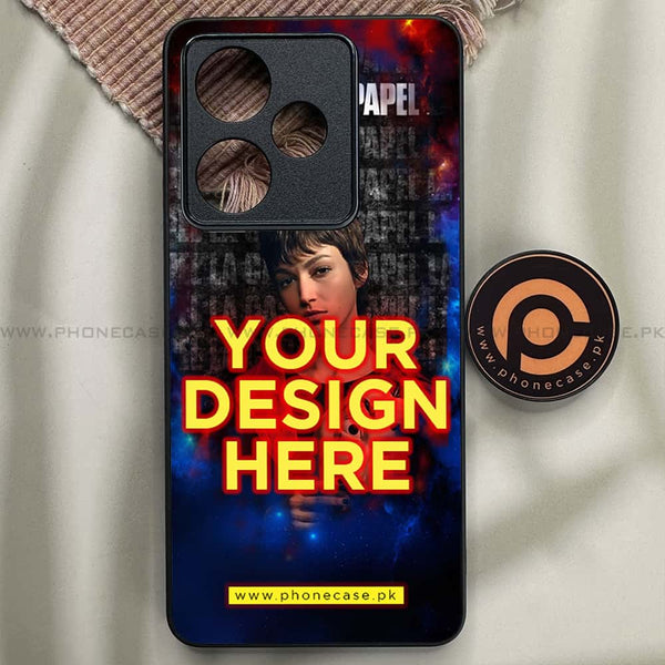Realme GT 6 - Customize your own - Premium Metal Printed soft Bumper shock Proof Case
