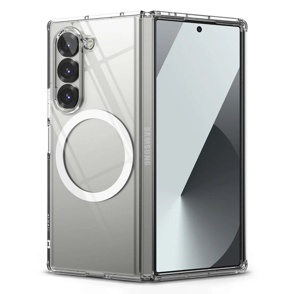 Samsung Galaxy Z Fold 6 - MagSafe supported Shock Proof Ultra Clear Case