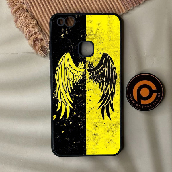 Huawei P10 Lite - Angel 2.0 Design 1 - Premium Metal Printed Soft Bumper Shock Proof Case