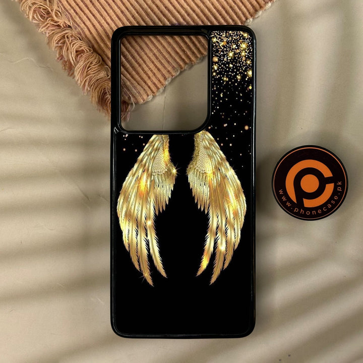 Motorola Edge 2025 - Angel Wings Design 1 - Premium Metal Printed Soft Bumper Shock Proof Case