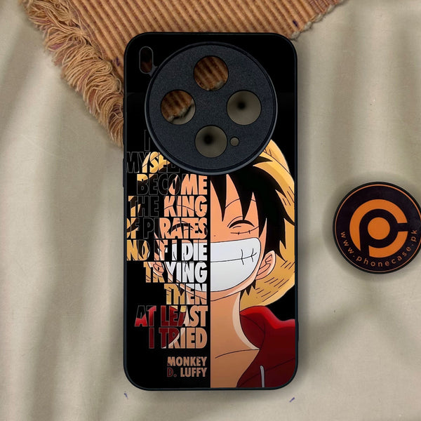 Vivo X300 - Anime - Premium Metal Printed Soft Bumper Shock Proof Case