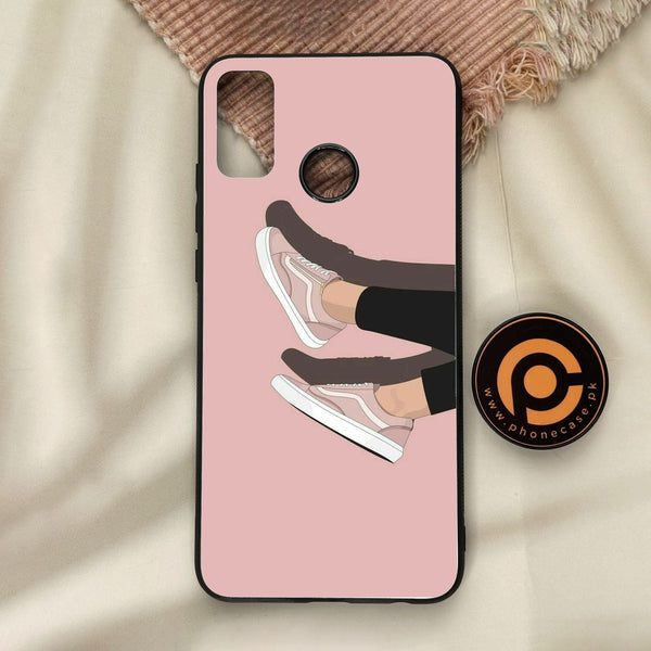 Honor 9X Lite - Anime Girls Design 9 - Premium Metal Printed Soft Bumper Shock Proof Case