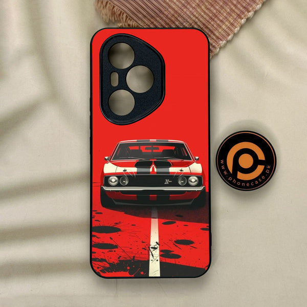 Honor 400 Pro - Classic Racer Vibes - Premium Metal Printed Soft Bumper Shock Proof Case