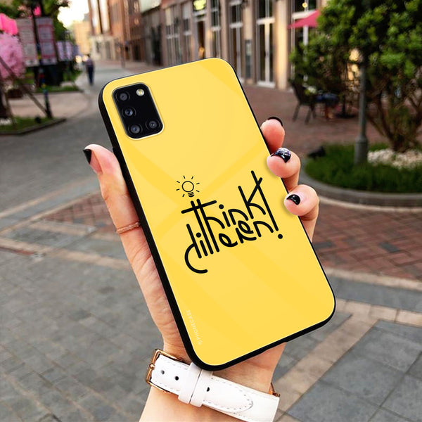 Yellow Background Quotes Series Premium Metal Phone Case All Models