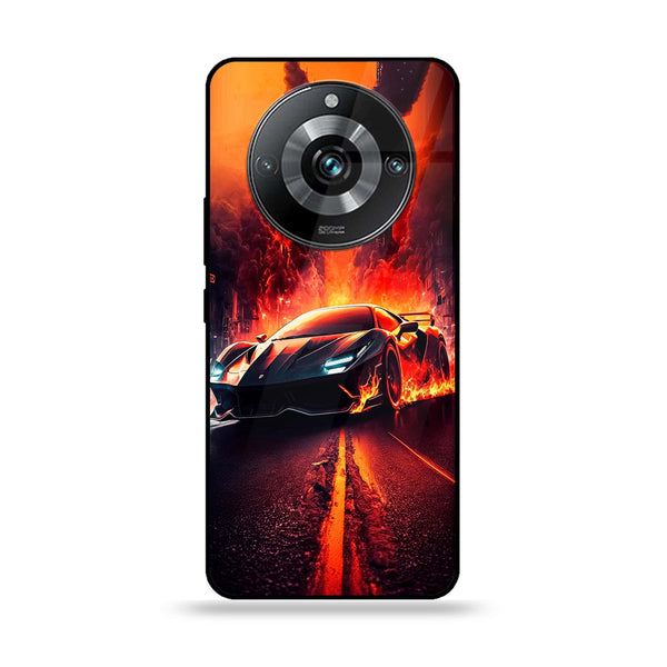 Realme 11 Pro Plus - Racing Series - Premium Printed Glass soft Bumper shock Proof Case