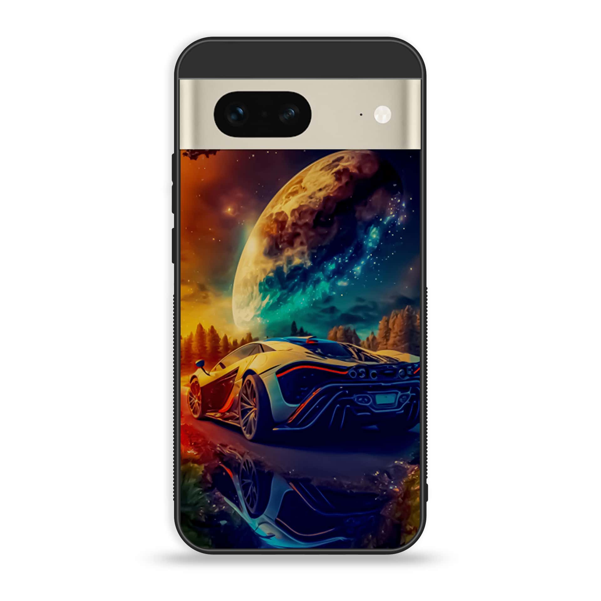 Google Pixel 7a  - Racing Series - Premium Printed soft Bumper Shock Proof Case