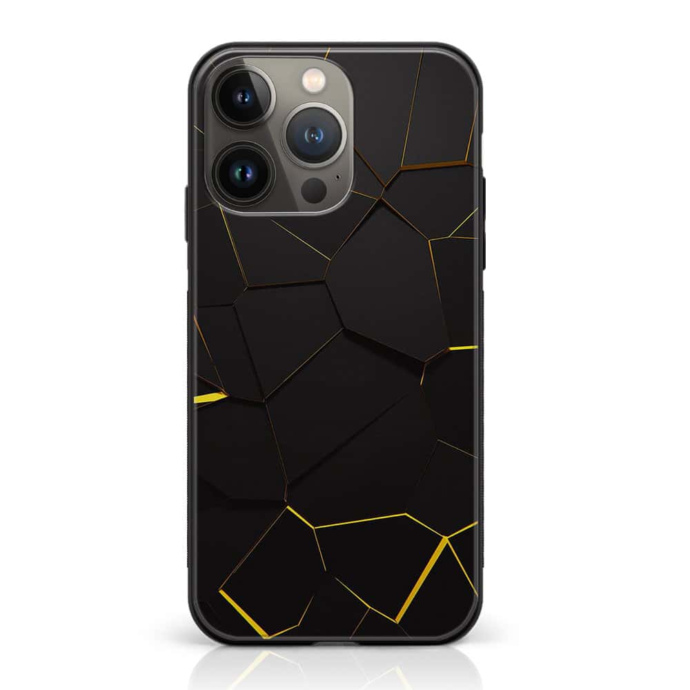 iPhone 13 Pro - 3D Design - Premium Printed Glass soft Bumper shock Proof Case