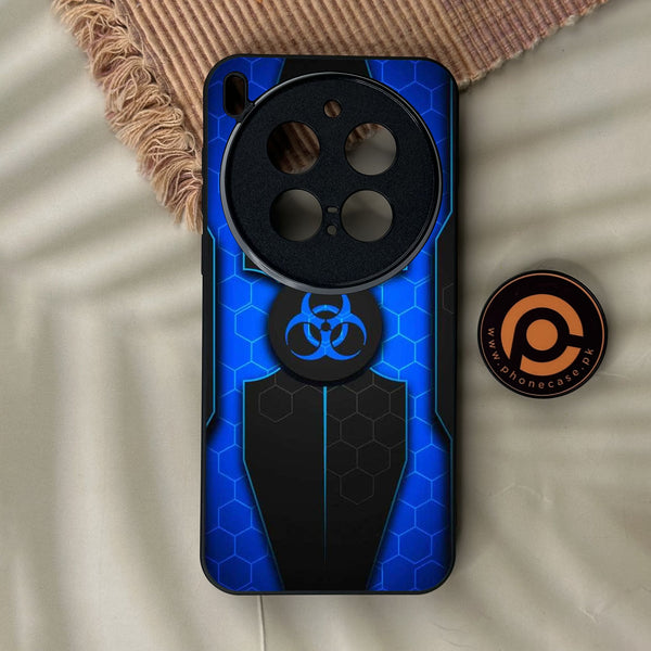 Vivo X300 Pro - Biohazard Design 1 - Premium Metal Printed Soft Bumper Shock Proof Case