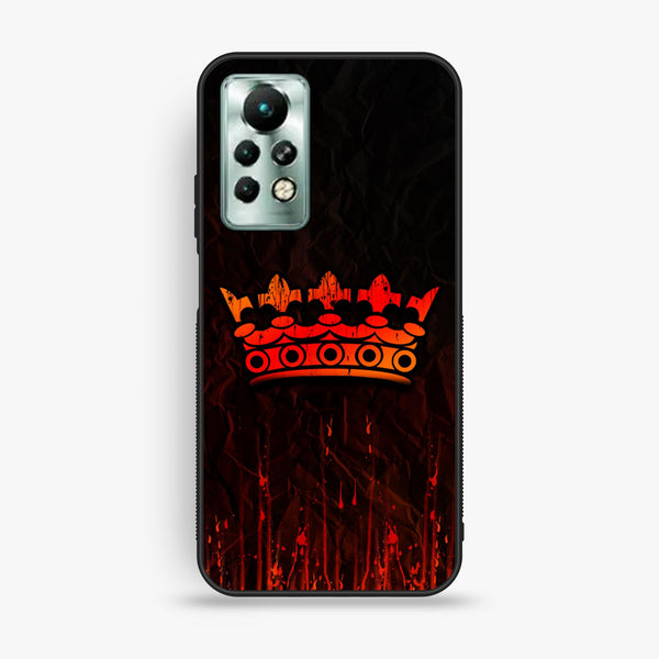Infinix Note 11 Pro - King Design 4 - Premium Metal Printed Soft Bumper Shock Proof Case