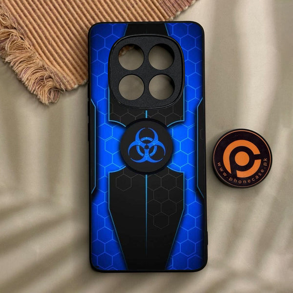 Xiaomi Redmi Note 15 - Biohazard Design 1 - Premium Metal Printed Soft Bumper Shock Proof Case
