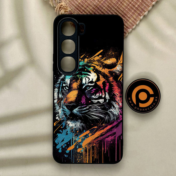 Vivo Y21d - Tiger 2.0 Design 9 - Premium Metal Printed Soft Bumper Shock Proof Case
