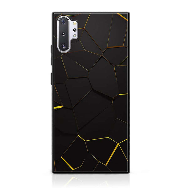 Samsung Galaxy Note 10 Plus - 3D  Design 3  - Premium Metal Printed soft Bumper shock Proof Case