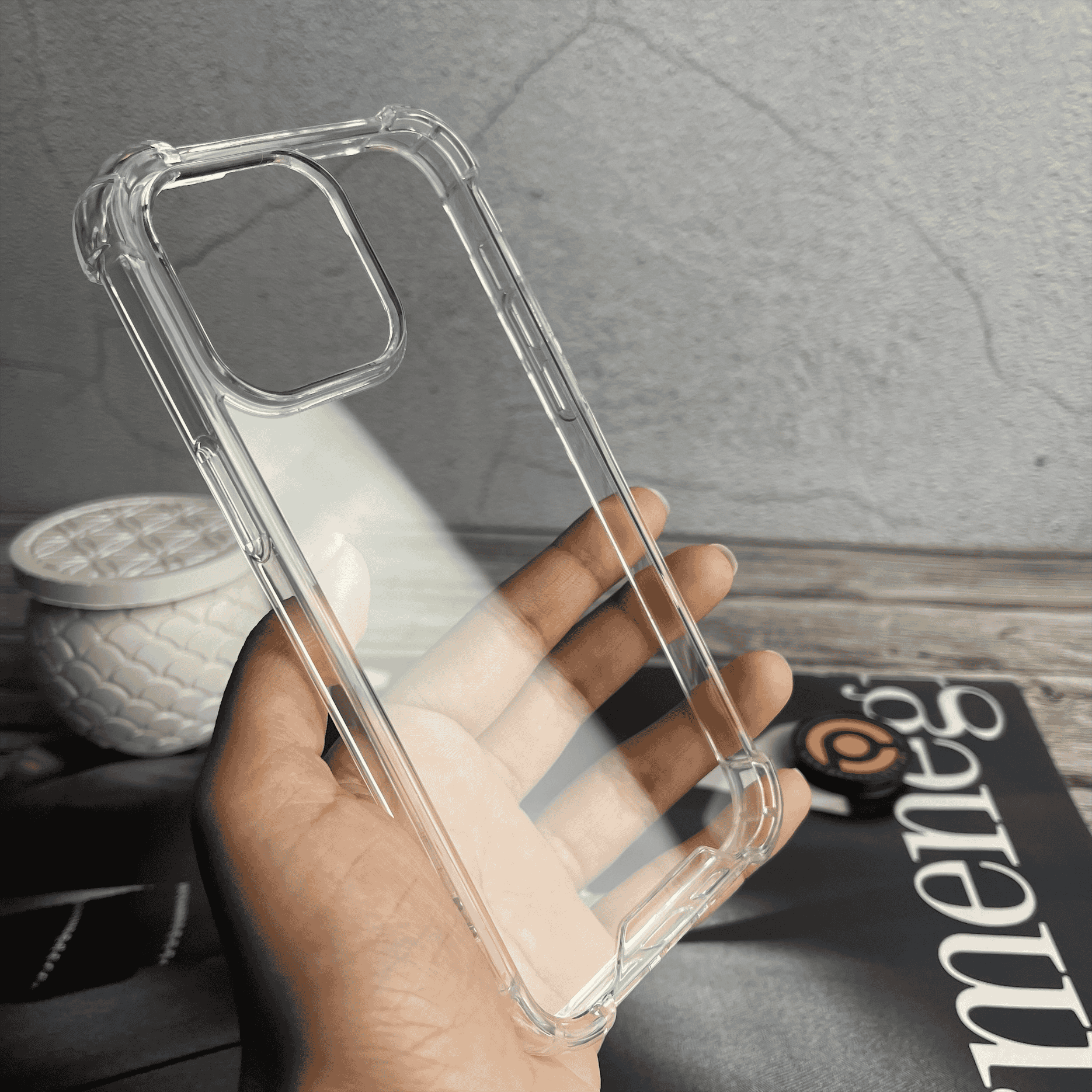 iPhone 13 Pro Max ANTI CRASH SHOCK PROOF TRANSPARENT CASE