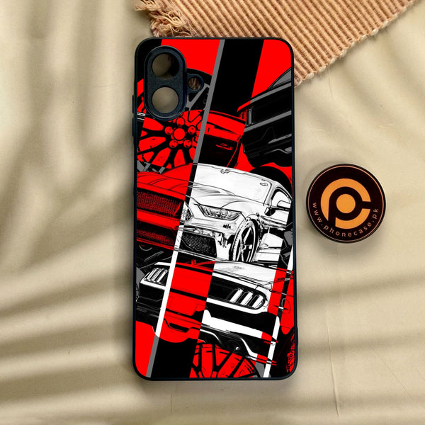 Samsung Galaxy A07 - Racing Series 2.0 Design 6 - Premium Metal Printed Soft Bumper Shock Proof Case