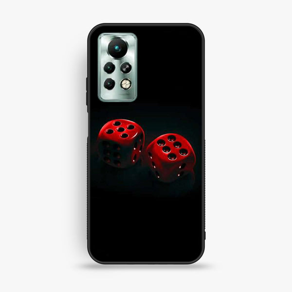 Infinix Note 11 Pro - Black Art Design 3 - Premium Metal Printed Soft Bumper Shock Proof Case