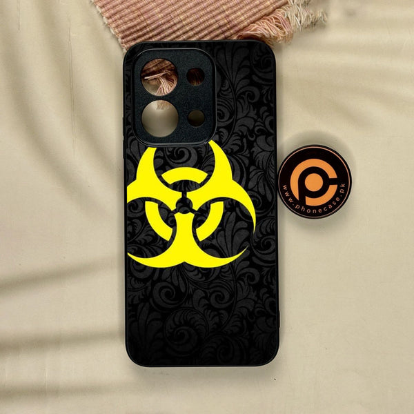 Xiaomi Redmi 15C - Biohazard Design 10 - Premium Metal Printed Soft Bumper Shock Proof Case