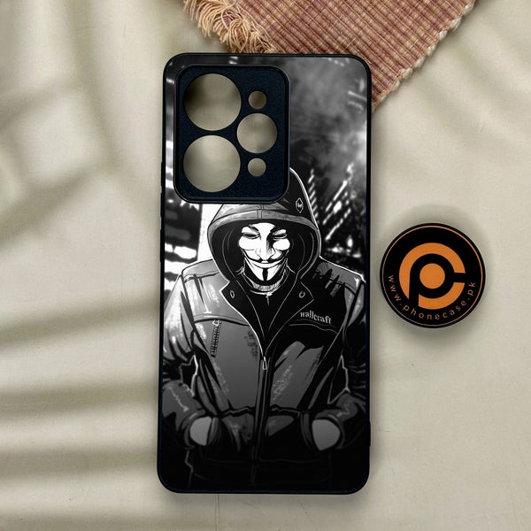 Realme 15 Pro - Anonymous 2.0 Design 1 - Premium Metal Printed Soft Bumper Shock Proof Case