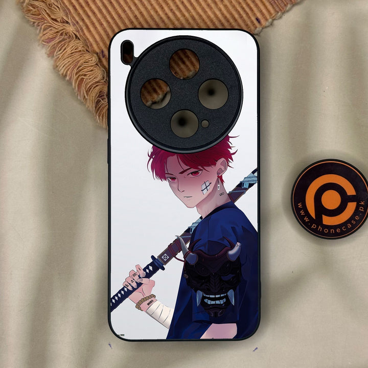 Vivo X300 - Anime Series Design 8 - Premium Metal Printed Soft Bumper Shock Proof Case