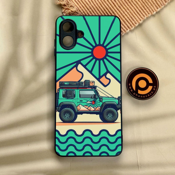 Samsung Galaxy A07 - Suzuki Jimny Design - Premium Metal Printed Soft Bumper Shock Proof Case