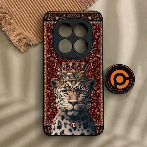 Xiaomi Redmi Note 15 Pro Plus - Leopard - Premium Metal Printed Soft Bumper Shock Proof Case