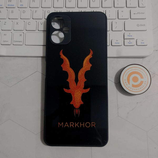 Tecno Camon 19 Neo Markhor Design 12-  Premium Printed Glass soft Bumper shock Proof Case  CS-25787