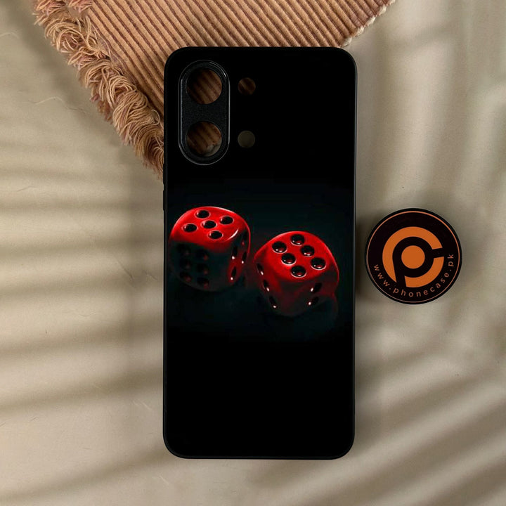 Vivo Y11d - Black Art Design 3 - Premium Metal Printed Soft Bumper Shock Proof Case