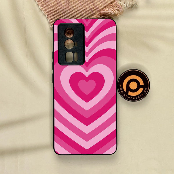 Xiaomi Redmi K60 Pro - Heartbeat Design 6 - Premium Metal Printed Soft Bumper Shock Proof Case