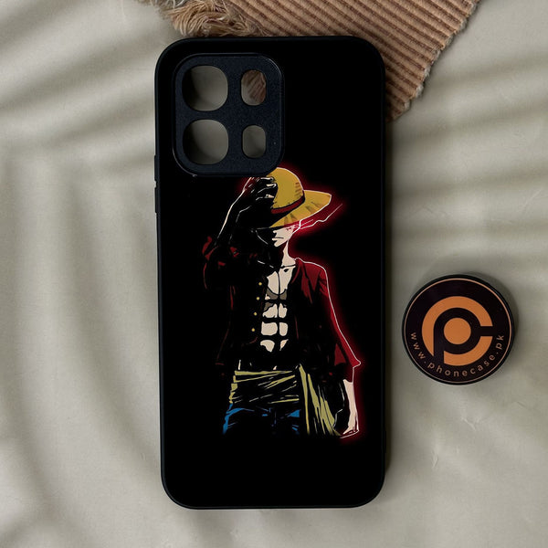 Oppo A6x - Anime Series Design 5 - Premium Metal Printed Soft Bumper Shock Proof Case