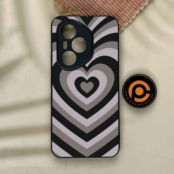 Honor 400 Pro - Heartbeat Design 1 - Premium Metal Printed Soft Bumper Shock Proof Case