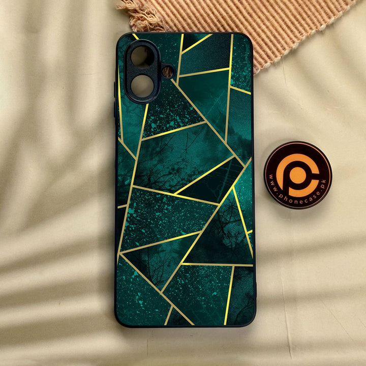 Samsung Galaxy A07 - Geometric Design 9 - Premium Metal Printed Soft Bumper Shock Proof Case