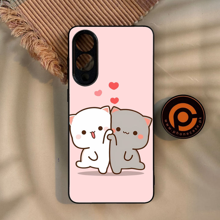 Galaxy S25 Edge - Cute Bubu Dudu Design 6 - Premium Metal Printed Soft Bumper Shock Proof Case