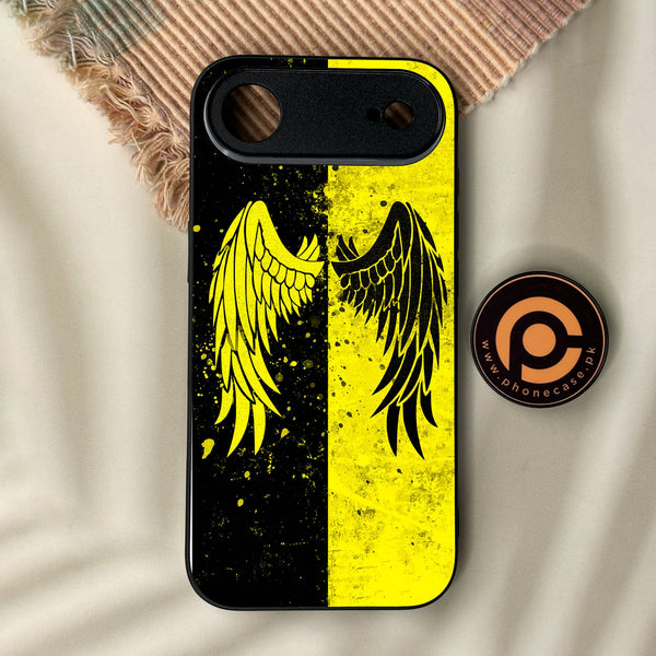 iPhone Air - Angel 2.0 Design 1 - Premium Metal Printed Soft Bumper Shock Proof Case