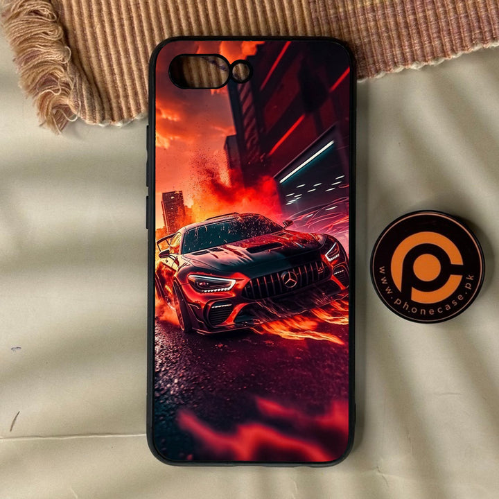 Huawei Honor 10 - Racing Design 3 - Premium Metal Printed Soft Bumper Shock Proof Case