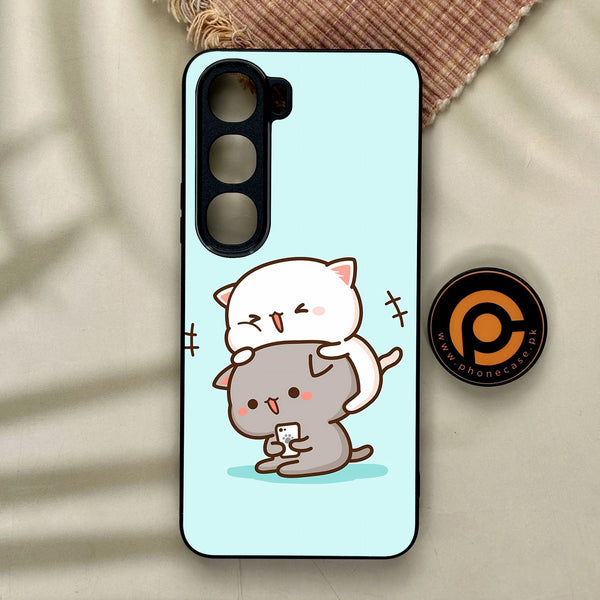 Vivo Y21d - Cute Bubu Dudu Design 1 - Premium Metal Printed Soft Bumper Shock Proof Case